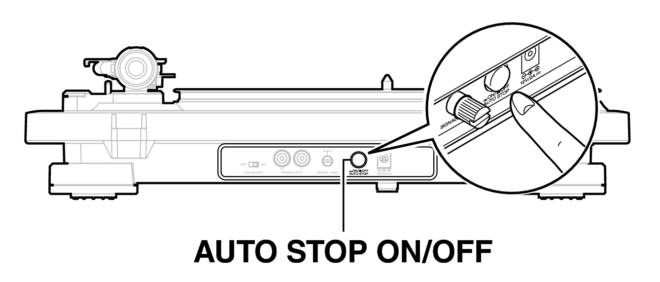 Ope Auto stop DP500BT
